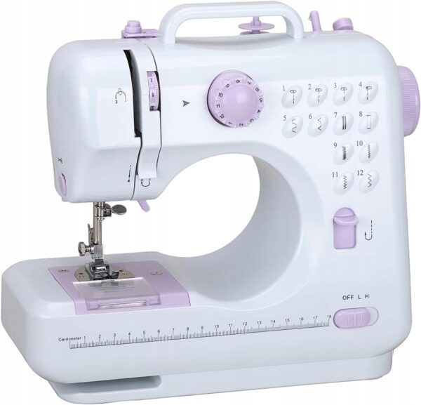 Mechaniczna maszyna do szycia Birgitta Uadme 505A, 12 Szew, podwójna nić