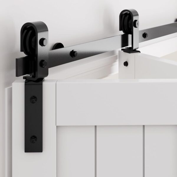 Zestaw do składanych drzwi przesuwnych, podwójnych WINSOON 3.3FT 100 CM