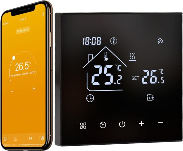 Beok Termostat Smart WLAN, termostaty do ogrzewania kotła