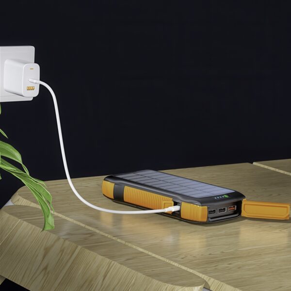 Powerbank solarny Promate SolarTank-20PDQi 20000mAh z latarką do podróży - obrazek 4