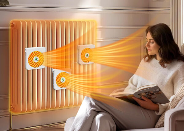 Wentylator grzewczy ecoCalm KP-CRV2401 z termostatem i magnesami - obrazek 4