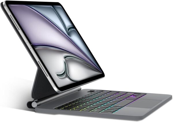 Klawiatura SENGBIRCH Magic Keyboard do iPad Air 13" M3 z etui QWERTZ czarna