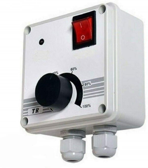 Regulator prędkości Uzman-Versand, 230V, 10A, 1000W, TR2000, Używany - obrazek 7