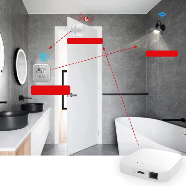 Inteligentny koncentrator domowy MOES M-HUB-MG, WiFi 2,4 GHz z aplikacją - obrazek 3