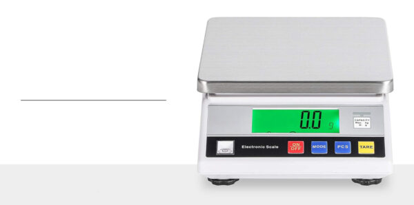 POWYSTAWOWY Waga laboratoryjna 7,5kg/0,1g Bonvoisin precyzyjna cyfrowa z CE do jubilerów - obrazek 2