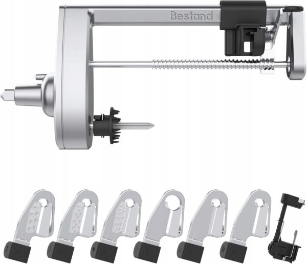Spiralizer z 7 ostrzami kompatybilny z mikserem KitchenAid Bestand - obrazek 6