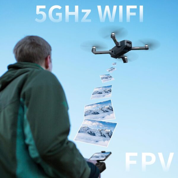 UŻYWANY Dron X-IMVNLEI X15 YNMY15P z 2 kamerami, 40km/h, WIFI 5 GHz, FPV - obrazek 6