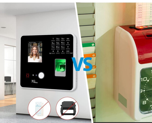 Urządzenie do śledzenia czasu NGTeco z Wi-Fi, RFID i hasłem, MB2 POWYSTAWOWE - obrazek 7