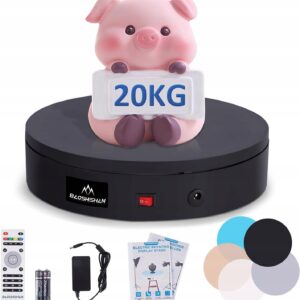 Elektryczny stół obrotowy BAOSHISHAN, dr 20 kg, 20 cm, 220V, czarny