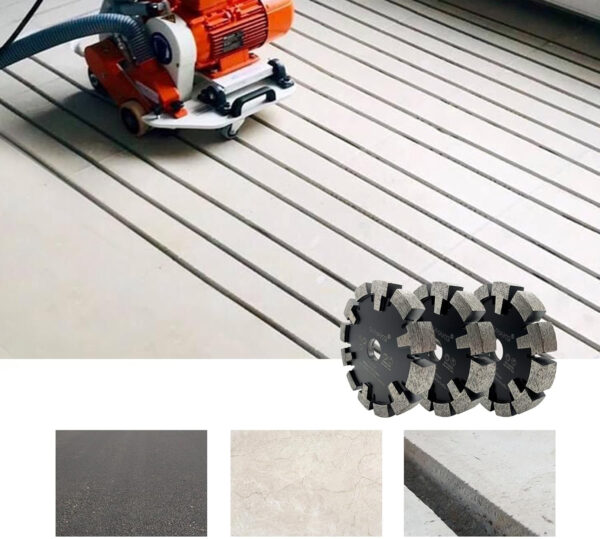 Tarcza diamentowa 130x17x12x22,23 mm tarcza GVHAKG FWJB10089 do cięcia betonu - obrazek 3