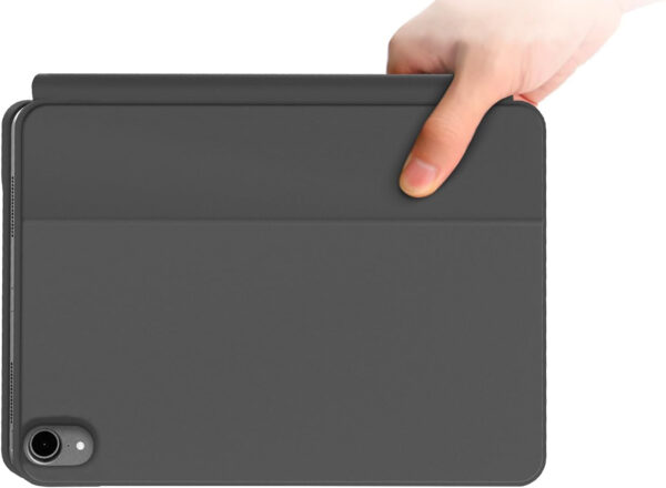 Klawiatura z etui SENGBIRCH do iPad 10 10.9 cala QWERTZ podświetlana czarna - obrazek 5