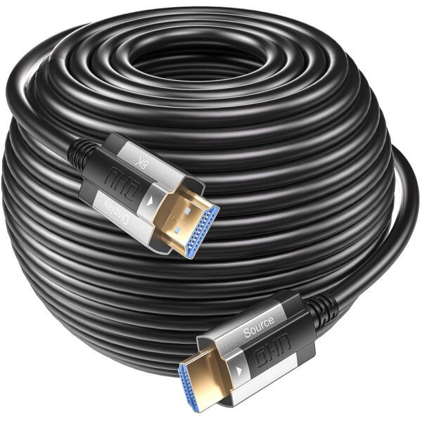 Kabel światłowodowy Siwket HDMI 2.1 8K 20 metrów wysokiej jakości przewód do transmisji obrazu bez strat