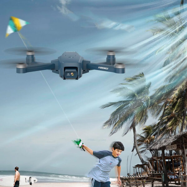 UŻYWANY Dron X-IMVNLEI X15 YNMY15P z 2 kamerami, 40km/h, WIFI 5 GHz, FPV - obrazek 7