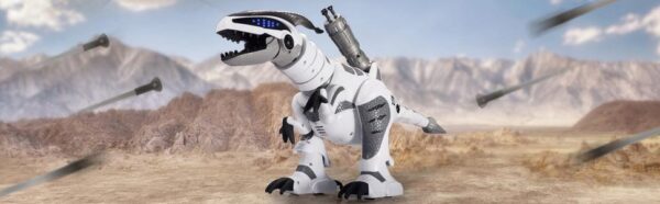 Robot RESTEQ Dinozaur K9 na pilota z rozpoznawaniem gestów - obrazek 14