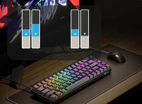 Klawiatura Ranked Master M65 HE magnetyczne przełączniki mechaniczne QWERTZ - obrazek 3