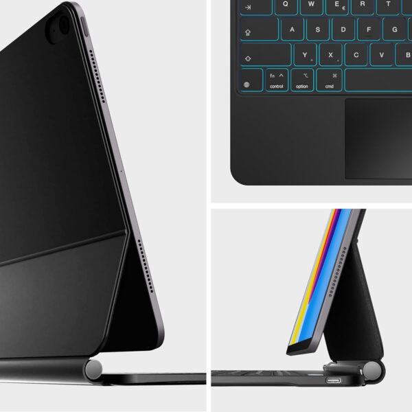 Etui z klawiaturą nimin dla iPada 10.9" 10. generacji, magnetyczne, AZERTY - obrazek 7