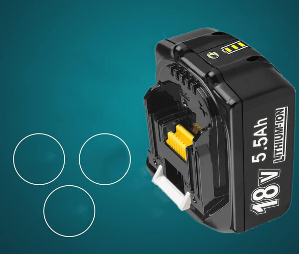 Akumulator Bonadget BL1830 do Makita 18 V 5,5 Ah zapasowa bateria do elektronarzędzi - obrazek 4