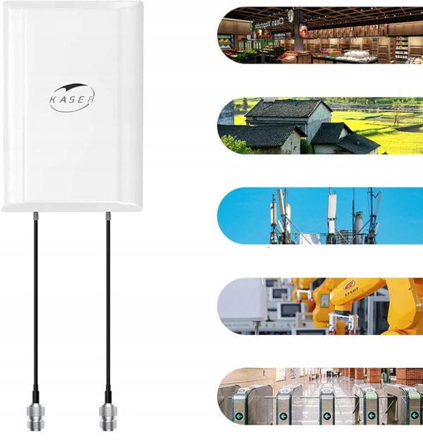 Antena KASER 4G LTE 5G, 698-2700, 3300-3800 MHz zysk do 12 dBi Używany - obrazek 4