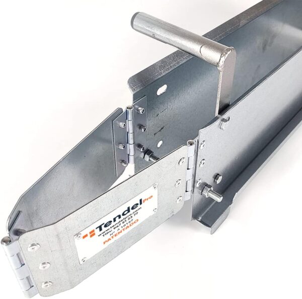 UŻYWANY F12 Mortar Slide TENDELXII srebrny prostokątny uchwyt mocujący aluminiowy