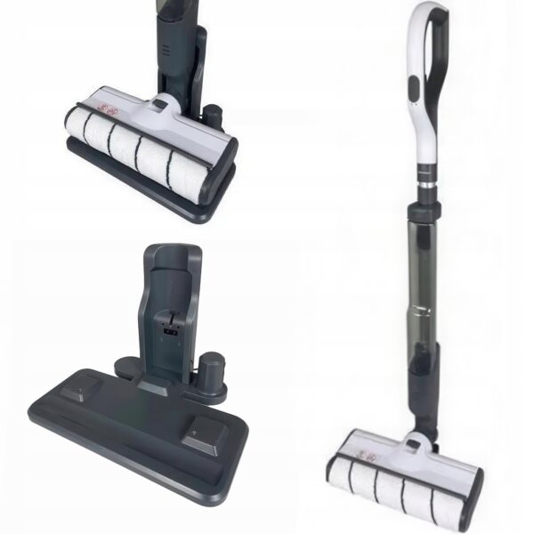 Bezprzewodowy mop elektryczny SILVERCREST 2w1, mycie i suszenie, 14,8V Używany