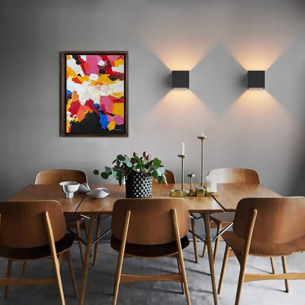 Używany Kinkiet LED Klighten 4 szt. G9 3000K, regulowany kąt, czarny - obrazek 6