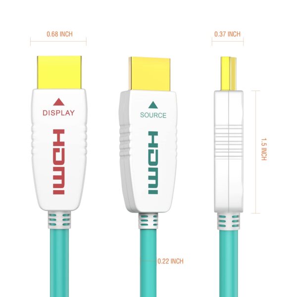 Kabel HDMI RUIPRO 10m, 8K, 48 Gbit/s, 8K60Hz 4K120Hz, HDCP2.2/2.3 - obrazek 2