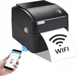 Drukarka etykiet kurierskich Vretti Wi-Fi, termodrukarka etykiet 4x6''