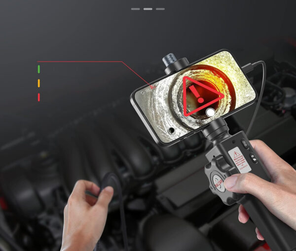 Kamera endoskopowa Ralcam z oświetleniem, 8,5 mm, HD1080P, 8 LED, 2m kabel - obrazek 4