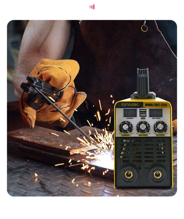 Spawarka Domowa SPARK MMA-250, 20-250A, Podwójny Wyświetlacz, USB - obrazek 7