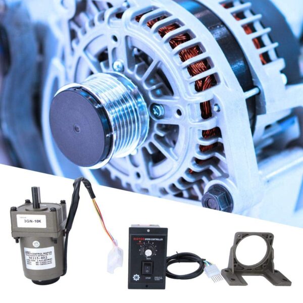 Rewersyjny silnik-reduktor Bewinner 3GN-10K, 15 W, 220 V, 1650 RPM - obrazek 7