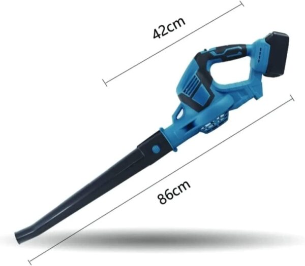 Używany Dmuchawa do liści akumulatorowa viemylu, 21 V, 2x300 mAh - obrazek 5