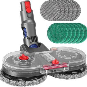 UŻYWANE Mop do Dyson V12 elektryczny Jajadeal Slim z 12 padami i zbiornikiem na wodę