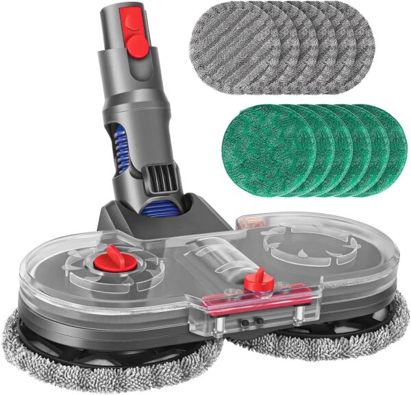 UŻYWANE Mop do Dyson V12 elektryczny Jajadeal Slim z 12 padami i zbiornikiem na wodę