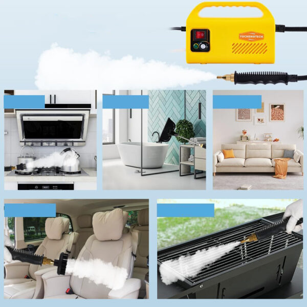 Parooczyszczacz YUCHENGTECH WH-QX003, 2500 W, 220 V przenośny oczyszczacz parowy do czyszczenia - obrazek 6
