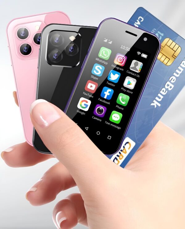 Smartfon ZOKOE, ekran 3'', 2600 mAh, 3 GB RAM, 64GB ROM, 2.0+5.0 MP, czarny - obrazek 3
