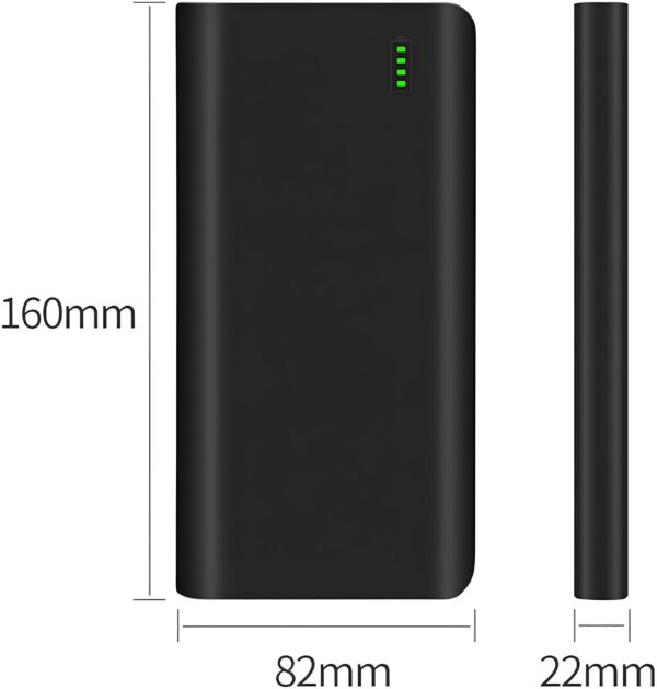 Akumulator litowo-jonowy TalentCell, 17500 mAh, USB-C, Powystawowy - obrazek 3
