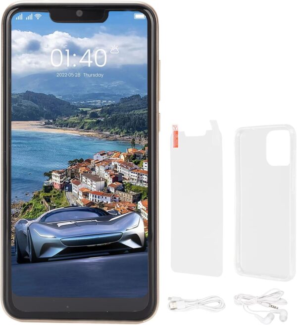 Smartfon Bewinner IP13 Pro Max, 6.1'', 3GB RAM, 32GB ROM, 2800 mAh, złoty - obrazek 9