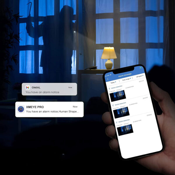 Evtevision 16-Kanałowy Rejestrator Wideo 5MP, Zdalny Dostęp, Detekcja Ruchu - obrazek 4