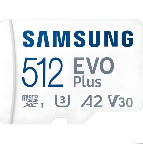 Karta pamięci Samsung 512GB microSDXC, UHS-I U3 A2 EVO Plus z adapterem - obrazek 3
