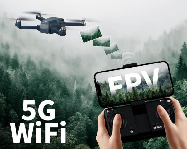 UŻYWANY Dron X-IMVNLEI X5 z kamerą 4K GPS, automatycznym powrotem i walizką - obrazek 5