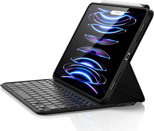 Etui z klawiaturą ESR Ascend Lite 6B008 do iPad Pro 11/iPad Air 5/4 QWERTZ