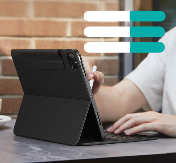Etui z klawiaturą ESR Ascend Lite 6B008 do iPad Pro 11/iPad Air 5/4 QWERTZ - obrazek 7