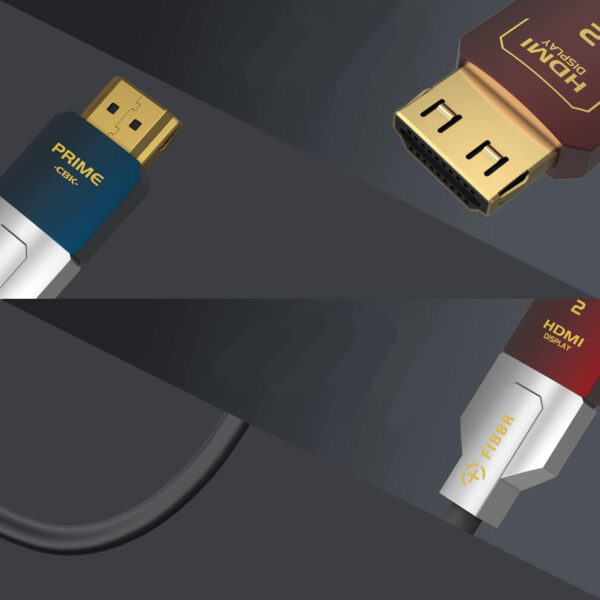 HDMI kabel optyczny 8K FIBBR 5M HDMI 2.1 48Gbps 8K@60Hz 4K@120Hz eARC - obrazek 2