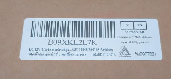 Karta elektroniczna Alisontech CA2B9 V1.10 do bram przesuwnych Avidsen - obrazek 6
