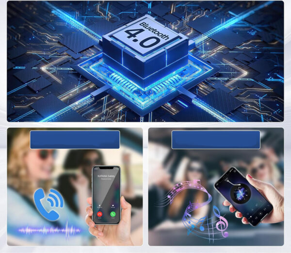 Radio samochodowe Inefala, 45 W, Bluetooth, FM uszkodzony - obrazek 6