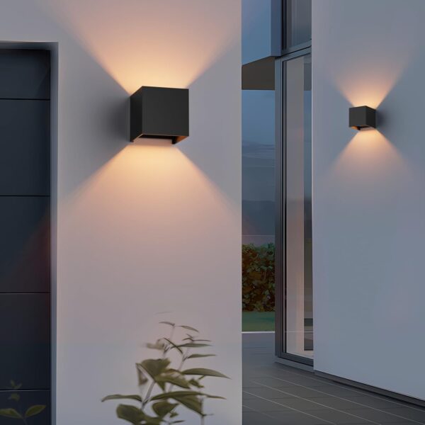 Używany Kinkiet LED Klighten 4 szt. G9 3000K, regulowany kąt, czarny - obrazek 3