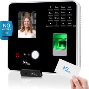 Urządzenie do śledzenia czasu NGTeco z Wi-Fi, RFID i hasłem, MB2 POWYSTAWOWE