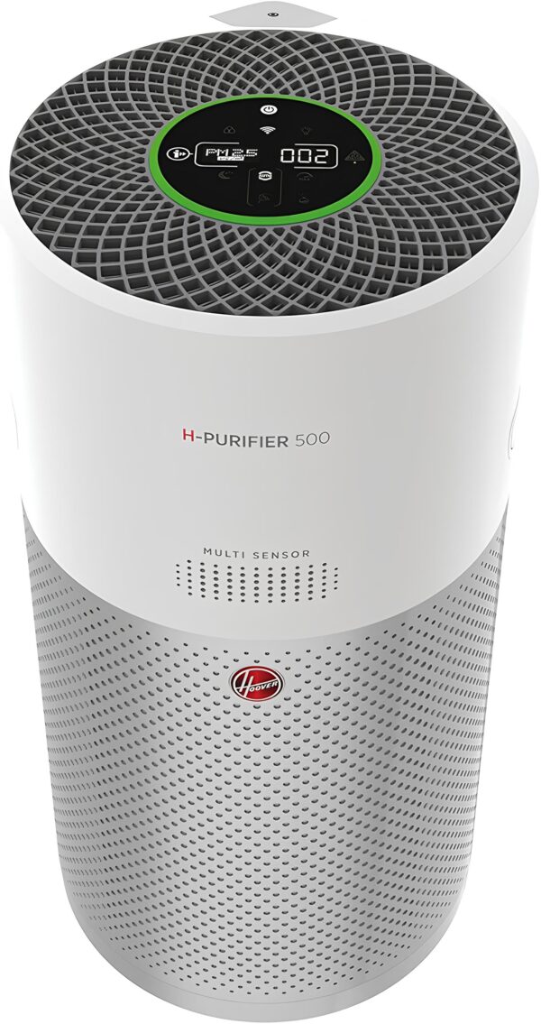 Oczyszczacz powietrza Hoover H-PURIFIER 500 HHP50CA011, 110 m², biały - obrazek 9