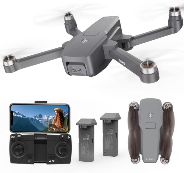 Dron 4K IDEA16/IDEA16P z silnikiem bezszczotkowym, WiFi 5GHz