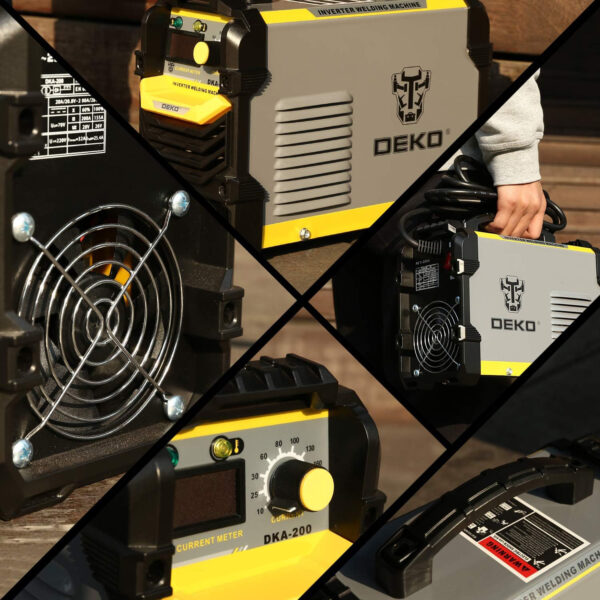Uchwyt elektrody spawalniczej DEKO 220V 250A ARC profesjonalny uchwyt do spawarki MMA z wysoką wydajnością i izolacją - obrazek 7